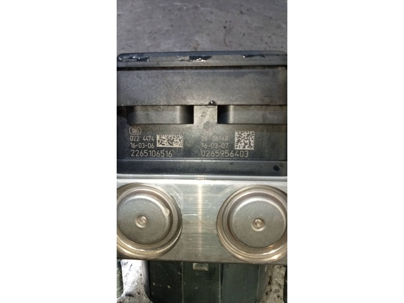 Recambio de abs para renault clio iv dynamique referencia OEM IAM 0265255794 0265956403 476601203R 2265106516