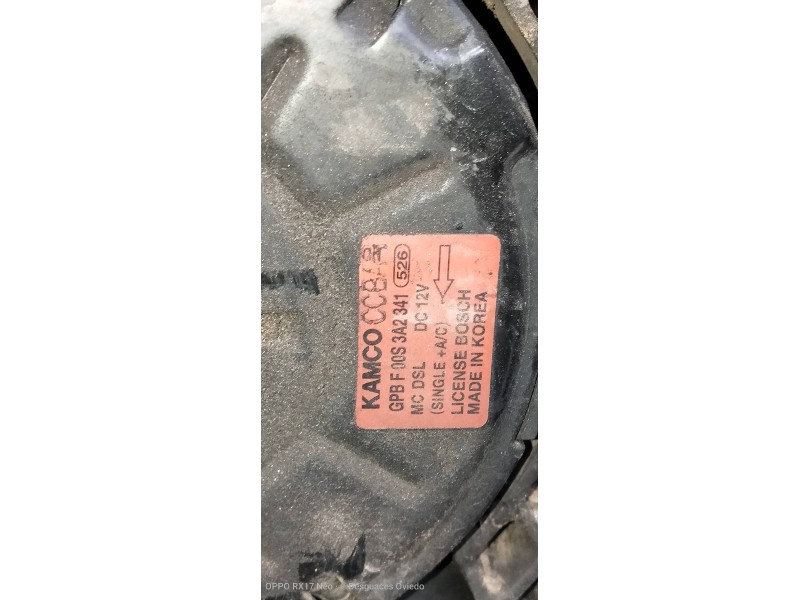 Recambio de electroventilador para hyundai accent (mc) gl crdi referencia OEM IAM F00S3A2341  
