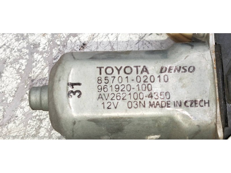 Recambio de elevalunas trasero izquierdo para toyota auris active referencia OEM IAM 8570102010  5P