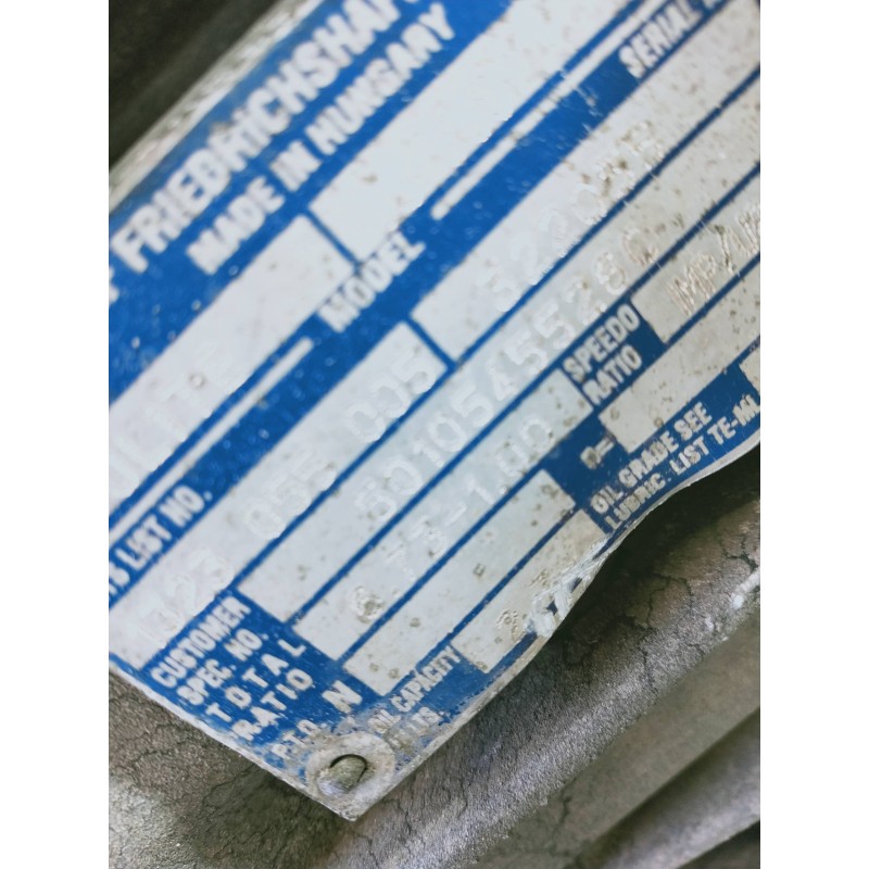 Recambio de caja cambios para renault mascott fg 160. 35/55/65 cabina individual referencia OEM IAM 1323055005 322055 50105455 2