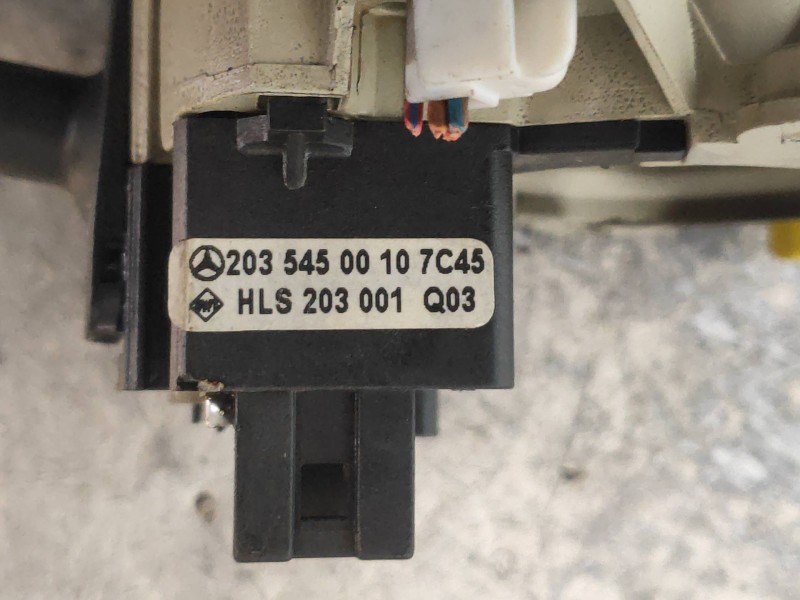 Recambio de mando luces para mercedes clase c (w203) berlina 220 cdi (203.006) referencia OEM IAM 2035450010 203001 