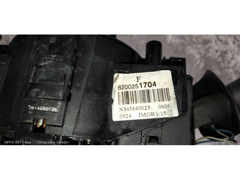 Recambio de mando luces para renault mascott fg 160. 35/55/65 cabina individual referencia OEM IAM 8200251704  