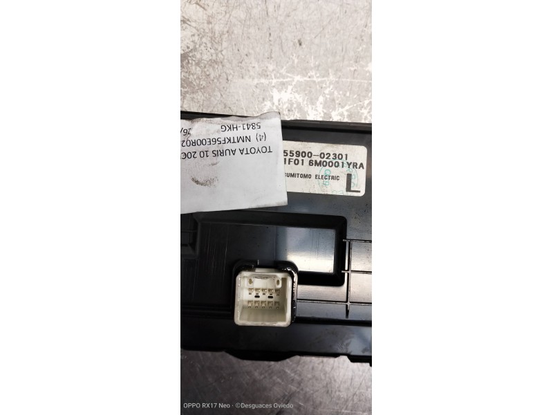 Recambio de mando calefaccion / aire acondicionado para toyota auris active referencia OEM IAM 5590002301  