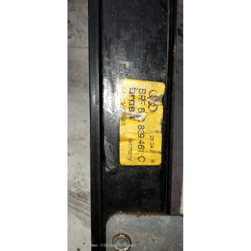 Recambio de elevalunas trasero izquierdo para audi a4 berlina (8e) 2.0 tdi (dpf) (125kw) referencia OEM IAM 8E0839461C  