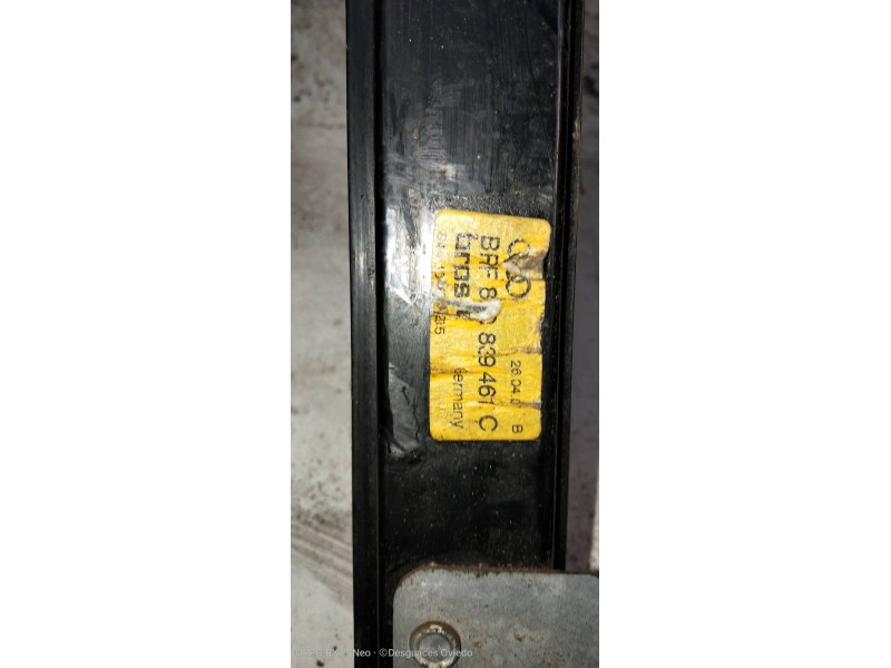 Recambio de elevalunas trasero izquierdo para audi a4 berlina (8e) 2.0 tdi (dpf) (125kw) referencia OEM IAM 8E0839461C  