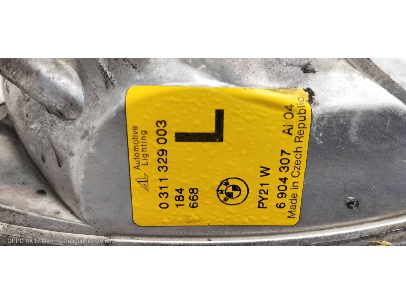 Recambio de piloto delantero izquierdo para bmw serie 3 cabrio (e46) 330 ci referencia OEM IAM 6904307AI04 0311329003 