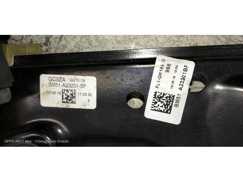 Recambio de elevalunas delantero izquierdo para ford focus lim. business referencia OEM IAM BM51A23201BF  5P