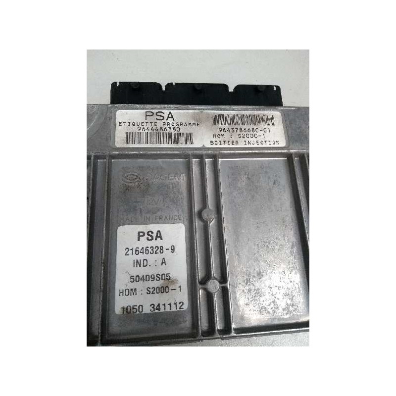 Recambio de centralita motor uce para citroen c5 berlina 1.8 cat (6fz / ew7j4) referencia OEM IAM 9644486380 964378668001 216463