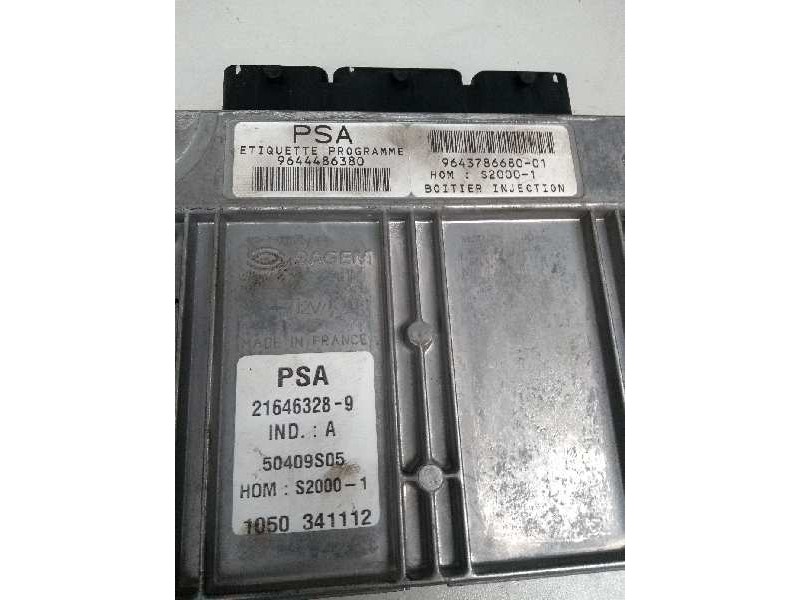 Recambio de centralita motor uce para citroen c5 berlina 1.8 cat (6fz / ew7j4) referencia OEM IAM 9644486380 964378668001 216463