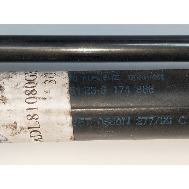 Recambio de amortiguadores capo para bmw serie 5 berlina (e39) 3.0 24v turbodiesel cat referencia OEM IAM 51238174866  