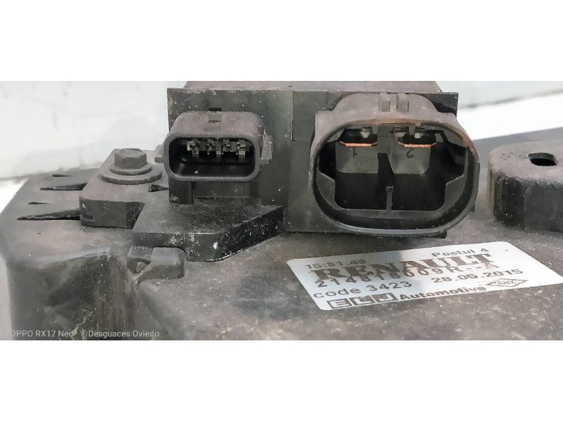 Recambio de electroventilador para renault clio iv business referencia OEM IAM 214818009R  