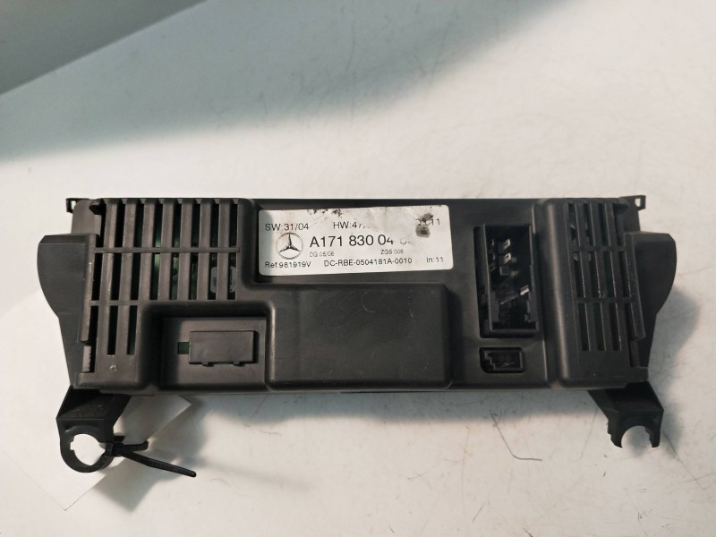 Recambio de mando calefaccion / aire acondicionado para mercedes clase slk (w171) roadster referencia OEM IAM A1718300481  