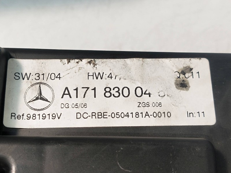 Recambio de mando calefaccion / aire acondicionado para mercedes clase slk (w171) roadster referencia OEM IAM A1718300481  