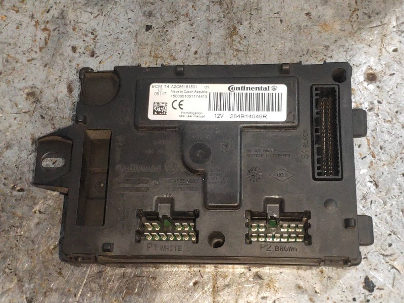 Recambio de modulo electronico para dacia lodgy ambiance referencia OEM IAM 284B14049R A2C86181501 