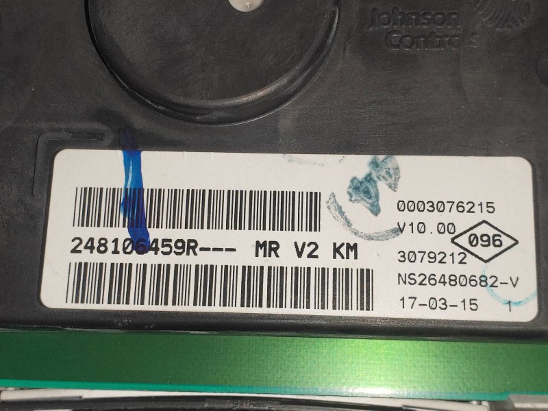 Recambio de cuadro instrumentos para dacia lodgy ambiance referencia OEM IAM 248106459R NS26480682V 
