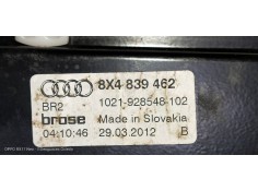 Recambio de elevalunas trasero derecho para audi a1 sportback (8xa) ambition referencia OEM IAM 8X4839462 8K0959811A  2