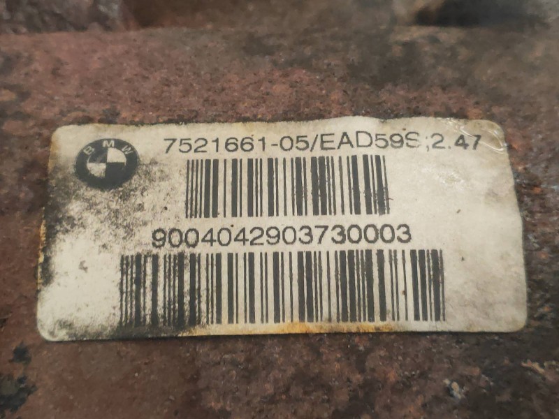 Recambio de diferencial trasero para bmw serie 5 berlina (e60) 530d referencia OEM IAM 752166105  R=2.47
