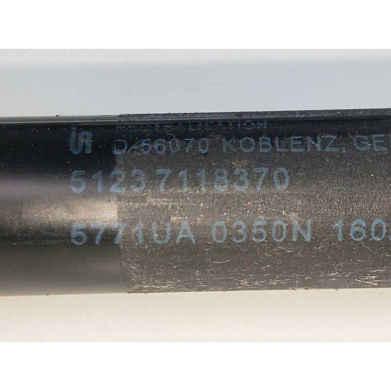Recambio de amortiguadores capo para bmw serie 1 berlina (e81/e87) 2.0 turbodiesel cat referencia OEM IAM 51237118370  