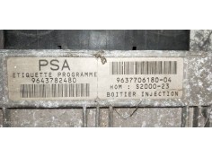 Recambio de centralita motor uce para peugeot 206 berlina xr referencia OEM IAM 9643782480 9637706180  2