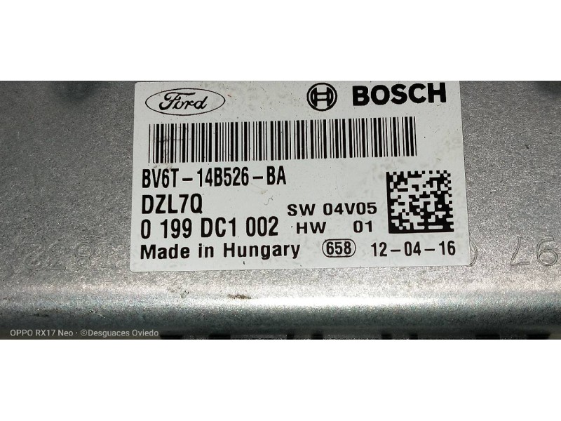 Recambio de modulo electronico para ford focus lim. (cb8) sport referencia OEM IAM BV6T14B526BA 0199DC1002 