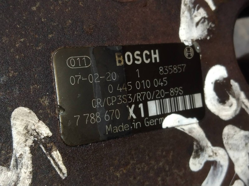 Recambio de bomba inyeccion para bmw serie 5 berlina (e60) 520d referencia OEM IAM 0445010045 7788670X1 