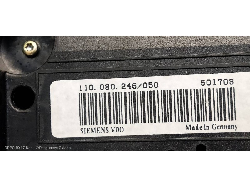 Recambio de cuadro instrumentos para volkswagen golf v berlina (1k1) highline referencia OEM IAM 1K0920852A 110080246050 