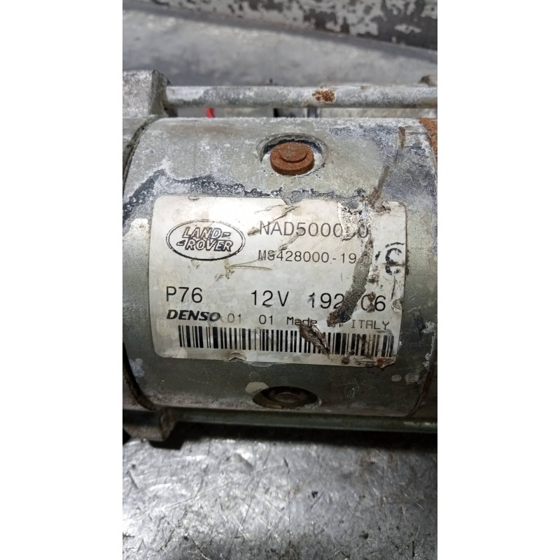 Recambio de motor arranque para land rover range rover sport v6 td hse referencia OEM IAM MS42800019  