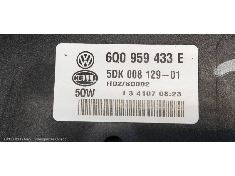 Recambio de modulo electronico para seat ibiza (6l1) cupra referencia OEM IAM 6Q0959433E 5DK00812901 