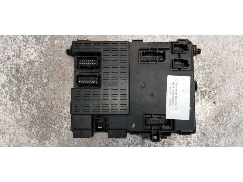 Recambio de caja reles / fusibles para citroen xsara berlina 1.6 16v satisfaction referencia OEM IAM 9650913780 16199301 