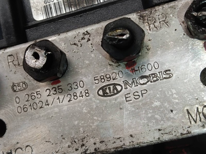 Recambio de abs para kia cee´d active referencia OEM IAM 0265235330 589201H600 0265950694