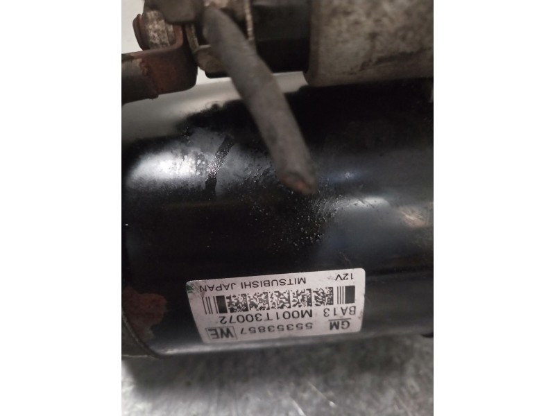 Recambio de motor arranque para opel insignia berlina edition referencia OEM IAM 55353857  