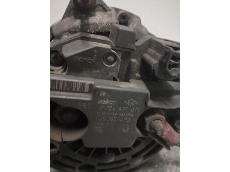 Recambio de alternador para renault clio iii confort expression referencia OEM IAM 0124425024  