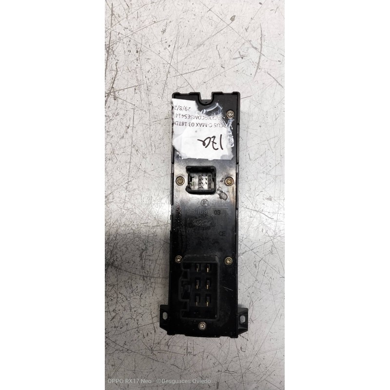 Recambio de mando elevalunas delantero izquierdo para ford focus c-max (cap) ambiente (d) referencia OEM IAM 3M5T14529CE  