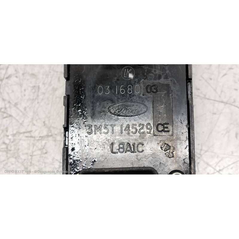 Recambio de mando elevalunas delantero izquierdo para ford focus c-max (cap) ambiente (d) referencia OEM IAM 3M5T14529CE  