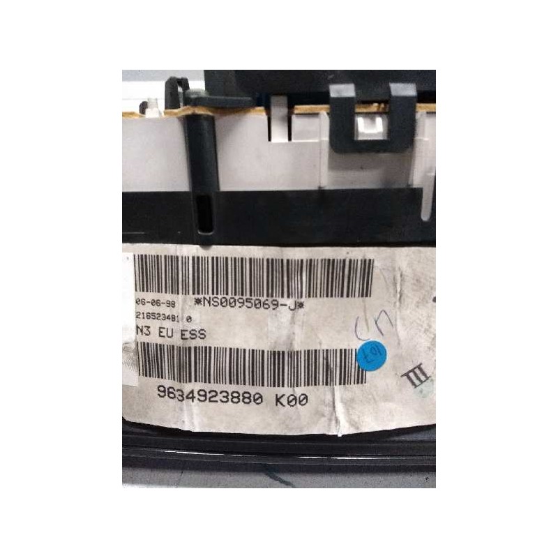 Recambio de cuadro instrumentos para citroen xantia berlina 3.0 v6 24v cat (xfz / es9j4) referencia OEM IAM 9634923880 K00 21652