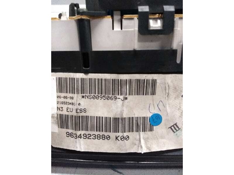 Recambio de cuadro instrumentos para citroen xantia berlina 3.0 v6 24v cat (xfz / es9j4) referencia OEM IAM 9634923880 K00 21652