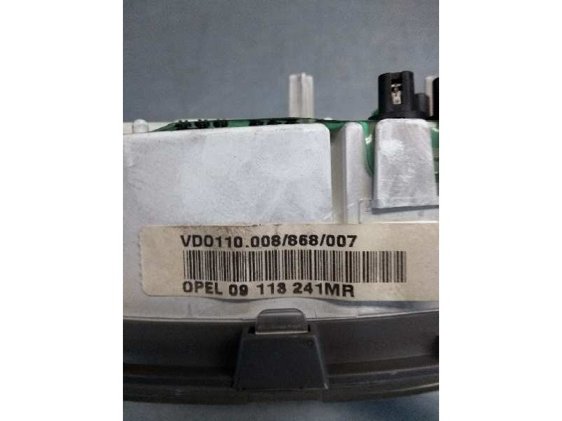 Recambio de cuadro instrumentos para opel tigra 1.4 16v referencia OEM IAM 110008868007 09113241MR 