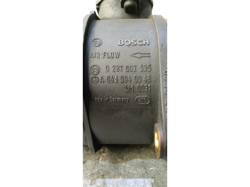 Recambio de caudalimetro para mercedes clase e (w211) berlina e 220 cdi (211.006) referencia OEM IAM 0261002535 A6460940046 