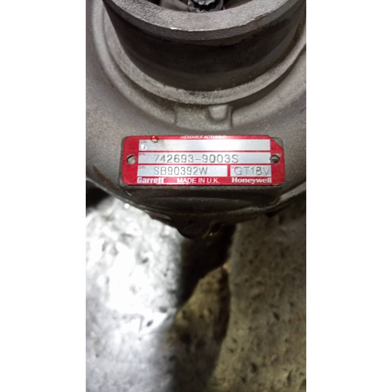 Recambio de turbocompresor para mercedes clase e (w211) berlina e 220 cdi (211.006) referencia OEM IAM 7426939003S SB90392W 