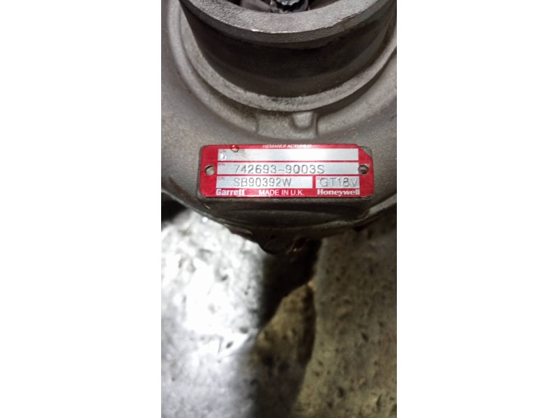 Recambio de turbocompresor para mercedes clase e (w211) berlina e 220 cdi (211.006) referencia OEM IAM 7426939003S SB90392W 