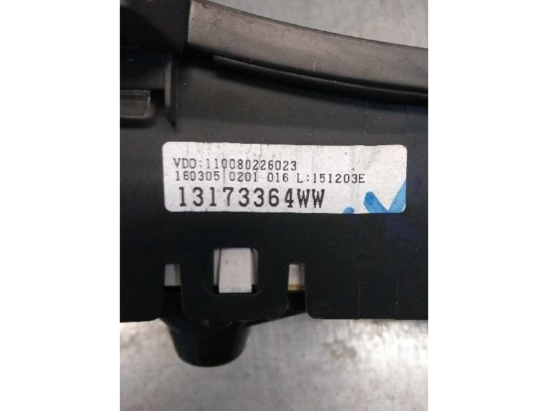 Recambio de cuadro instrumentos para opel tigra twin top 1.4 16v referencia OEM IAM 110080226023 13173364WW 