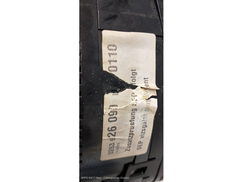 Recambio de cuadro instrumentos para audi a4 avant (8e) 2.0 tdi referencia OEM IAM 0263626090  