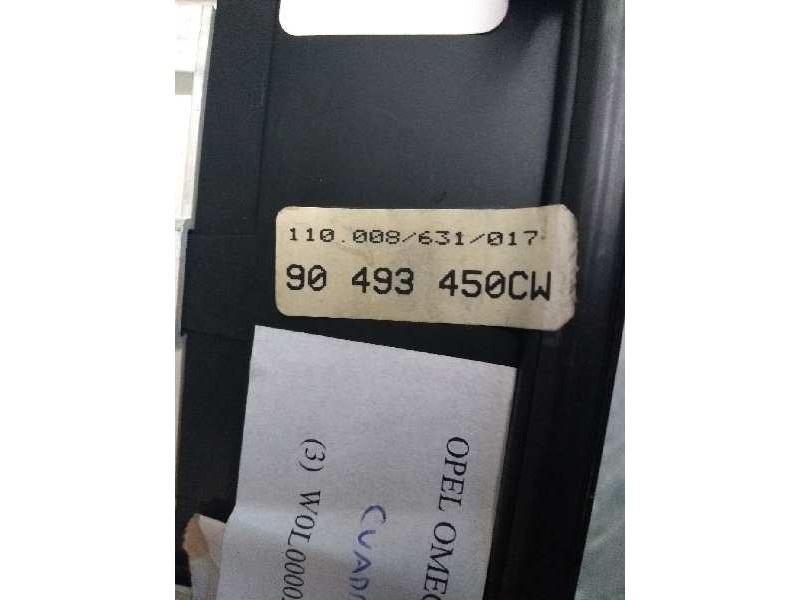 Recambio de cuadro instrumentos para opel omega b 2.5 v6 cat (l80) referencia OEM IAM 110008631017 90493450CW 