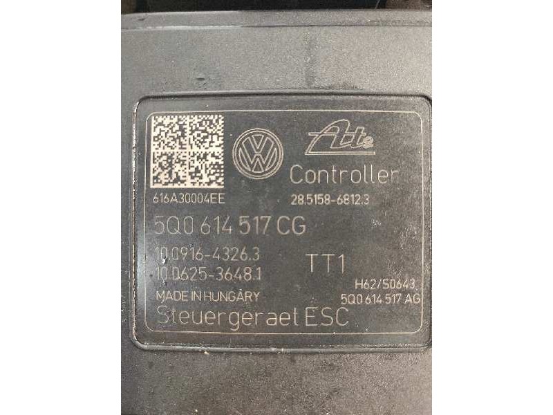 Recambio de abs para volkswagen golf vii lim. (5g1) business bluemotion tech. referencia OEM IAM 10091643263 10062536481 5Q06145