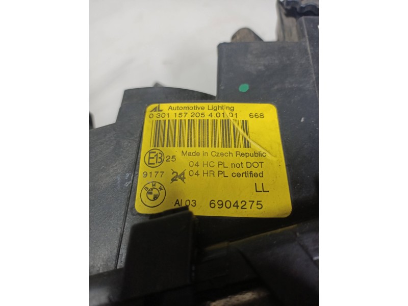 Recambio de faro izquierdo para bmw serie 3 coupe (e46) 318 ci referencia OEM IAM 030115720540101 6904275 