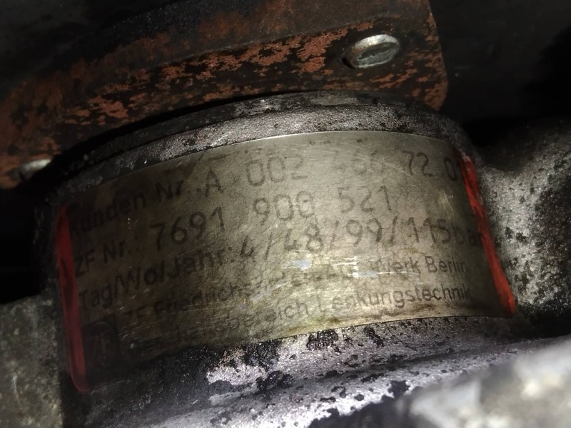 Recambio de bomba direccion para mercedes clase e (w210) berlina diesel 320 cdi (210.026) referencia OEM IAM 7691900521 A0024667