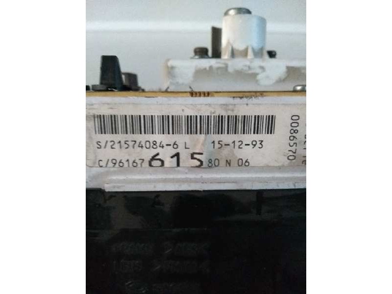 Recambio de cuadro instrumentos para citroen xantia berlina 1.9 turbodiesel referencia OEM IAM 9616761580 215740846 