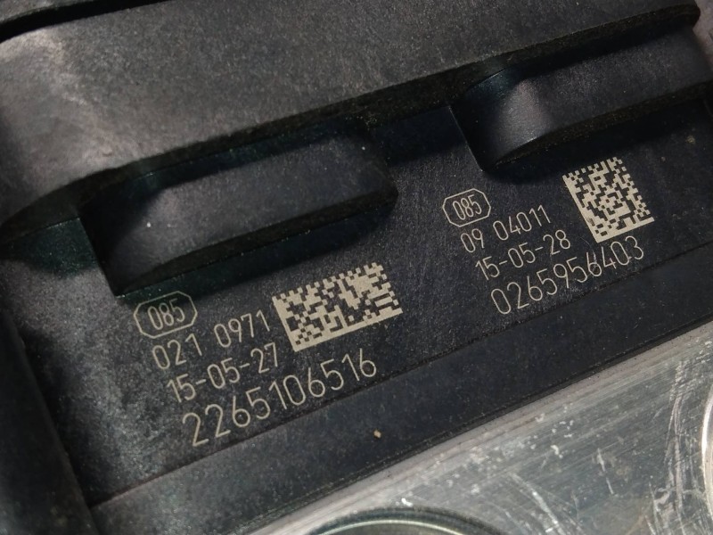 Recambio de abs para renault clio iv business referencia OEM IAM 476601203R 0265956403 2265106516