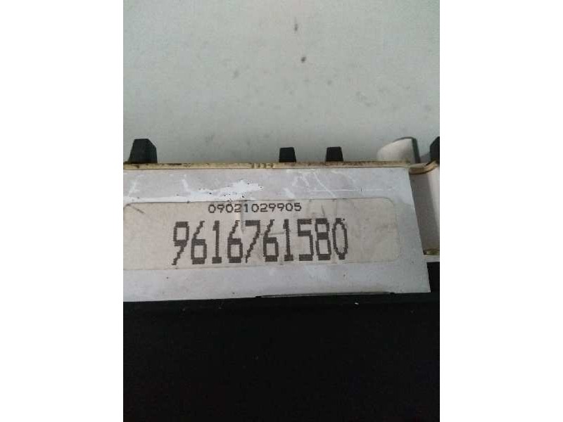 Recambio de cuadro instrumentos para citroen xantia berlina 1.9 turbodiesel referencia OEM IAM 9616761580 09021029905 