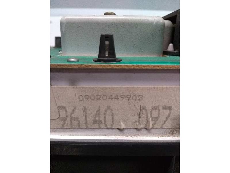 Recambio de cuadro instrumentos para citroen xm break 2.5 turbodiesel cat (thy / dk5ate) referencia OEM IAM 9614009780 090204499